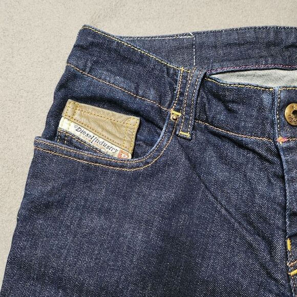 DIESEL grupee Zip women's jeans - diesel Super Slim - Skinny - Low Waist Sz 29 - Picture 11 of 14